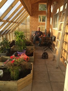 Raised beds, finished and ready to be filled with soil (and grow things)